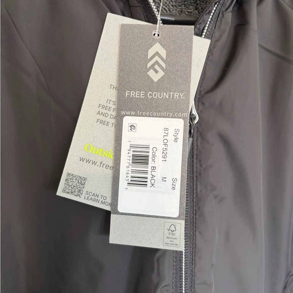 Free Country Black Jacket - Picture 4 of 5